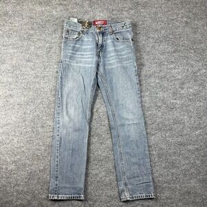 Levi's 511 Skinny Jeans Women's 14 Blue Denim Pockets Slim Fit Zip Fly - 29X27